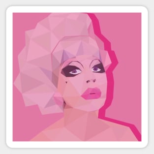 Bianca Del Rio Polygon Design Sticker